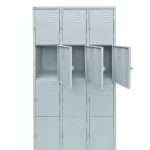 Roupeiro de Aço 12 Portas Pequenas - Armário Vestiário - Imagem 2