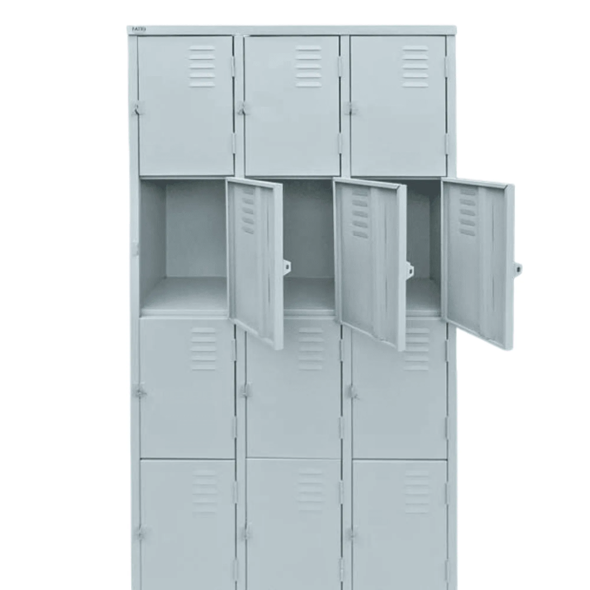 Roupeiro de Aço 12 Portas Pequenas - Armário Vestiário - Imagem 2