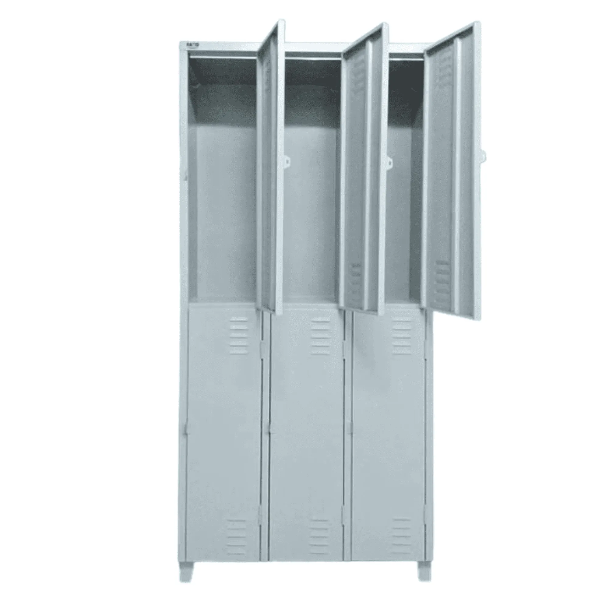 Roupeiro de Aço 6 Portas Grandes - Armário Vestiário - Imagem 2
