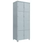Roupeiro de Aço 8 Portas Pequenas - Armário Vestiário - Imagem 3